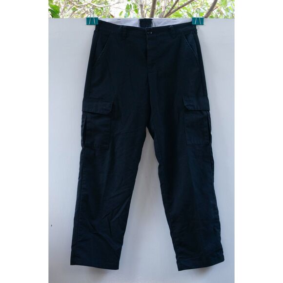 Lot of 2 - Red Kap Cargo Work Pants Black Size W 32 L 32 - Picture 1 of 14